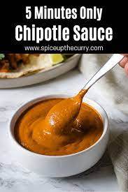 Chipotle Sauce 5 Minutes Only Spice Up The Curry Recipe Homemade Sauce Recipes Homemade Condiments Chipotle Sauce