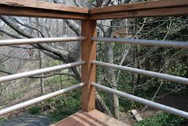 Cutting the hog wire on the right size and placing right on the center will create visually perfect railing. Diy Tension Cable Railing Killer Design