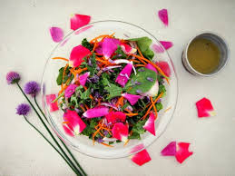 We did not find results for: Edible Flower Salad With Rose Petals Chive Flowers And A Light Dressing 4 Cups Chopped Kale Or Baby Spinach 1 4 Red Onio Intelligent Raw Recipes Edibl