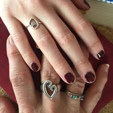 We Love This Sweet Shot From A Mother And Daughter Wearing The Delicate Mother S Love And Classic Mother S Love Rings Mothers Love Love Ring James Avery