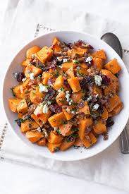 Sweet Potato Salad The Cozy Apron Recipe Salad With Sweet Potato Potatoe Salad Recipe Friendsgiving Dinner