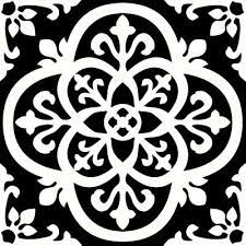 If you have basic carpentry skills, you should be able to install vinyl floor tiles. Black Pattern Vinyl Tile Flooring Vinyl Flooring The Home Depot