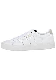 Worldwide shipping from 1 to 7 working days. Adidas Originals Sleek Sneaker Fur Damen Weiss Planet Sports