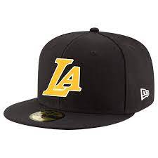 Los Angeles Lakers New Era Team Logo Back Half Series 59fifty Fitted Hat Purple Lakers Team Los Angeles Lakers Fitted Hats