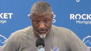 Lions defensive coordinator Aaron Glenn