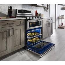 kitchenaid 6.7 cu. ft. double oven dual