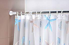 This shower curtain rod is available in a variety of finishes, allowing you to choose a color that matches the other fixtures in your bathroom. Stainless Steel Adjustable Shower Curtain Rod Holder Curtain Rods China Curtain Rod Stainless Shower Rod Made In China Com