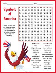 I printed in black and white and let my students color each page. American Symbols Worksheets Teachers Pay Teachers
