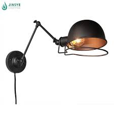 14 wide x 16 high. Rotatable Adjustable Swing Arm Wall Sconce E26 Edison Plug In Antique Wall Lamp Buy Antique Wall Lamp Plug In Wall Lamp Swing Arm Wall Lamp Product On Alibaba Com