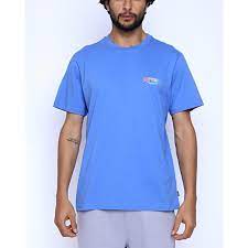 Camiseta Rip Curl Revival Inverted Tee Eletric Blue G Preto Netshoes