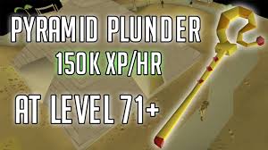 However, if you do find yourself to be stuck while completing pyramid plunder, feel free to check the extensive guide on the runescape wiki page, or browse around youtube. Pyramid Plunder From Lvl 71 110 130k Xp Hr Youtube