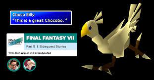 Check spelling or type a new query. Final Fantasy Vii Recap Part 9 The Gold Chocobo And Other Sidequests