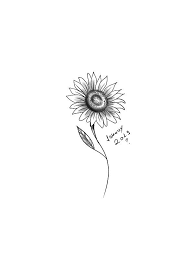 Flores Desenhos Tattoo Sunflower Tattoo Simple Sunflower Tattoo Small Sunflower Tattoos