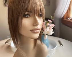 Johnette 14” Light Density Topper 100% Human Hair Topper Wig Light Brown  Silk Top Parting Topper for Clip in Bangs Topper