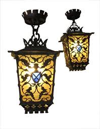 Brass Tudor Light Wooden Nickel Antiques Gothic Home Decor Tudor Style Gothic House