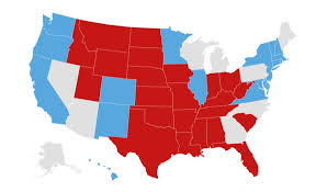 Carte Interactive Elections Americaines En Direct La Carte Des Resultats Etat Par Etat