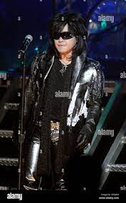 Toshimitsu 'Toshi' Deyama of 'X Japan' performing on stage at Massey Hall.  Toronto CanadaDominic Stock Photo - Alamy