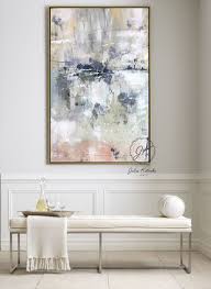 Extra Large Wall Art Bright Abstract Painting Pallet Knife Painting Large Framed Wall Art Extra Large Wall Art Large Wall Art