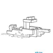 We found for you 15 pictures from the collection of scene coloring pirate ship! Minecraft Boat Coloring Page More Minecraft And Video Games Content On Hellokids Com Boat Coloring Pages Boat Coloring Coloring Pages