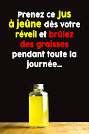 Prenez Ce Jus A Jeune Des Votre Reveil Et Brulez Des Graisses Pendant Toute La Journee Maigrir Vite Et Bien Astuce Pour Maigrir Perte De Poids