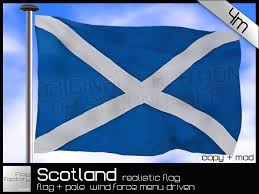 Although the saltire is the official scottish flag, if you had an image of a different flag in mind, you could still be on. Second Life Marketplace Schottische Flagge