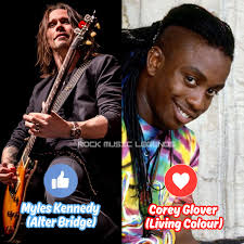 👍Myles Kennedy (Alter Bridge) // ❤Corey Glover (Living Colour) (When the  Mic Becomes a Sanctuary) Myles Kennedy sings like hope taking human form.  His voice rises toward the heavens — not to