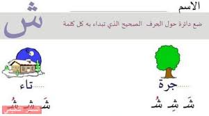 شيتات تأسيس اللغة العربية لرياض الاطفال و كى جى 1 و كى جى 2 2019 Language Arabic Language Chit