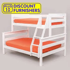 Custom kids furniture has a unique and modern collection of triple bunk beds. Milano Tribunk Bed Plus 10 Discount Furnishers