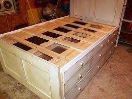 It's fun because your product or construction hangs on your creative outflow, and, above all, the effort you're willing to invest in the project. Diy Platform Bed Ideas Diy Platform Bed Diy Storage Under Bed Platform Bed With Storage