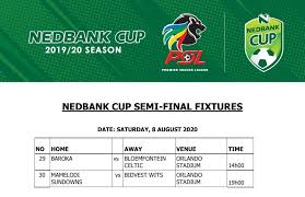 Let's check out nedbank cup 2021 fixtures. Official Psl On Twitter Confirmed The Nedbankcup2020 Semi Final Fixtures Both Fixtures Will Be Live On Supersporttv 4 And Official Sabc1 Https T Co 7ys54om7iw