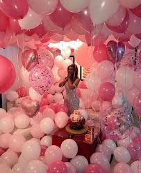 Discovered By Manon Find Images And Videos About Balloons Pink And Birthday On We Heart It Th Birthday Goals 21st Birthday Decorations Birthday Decorations