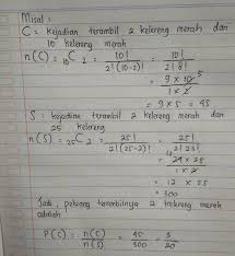 Jadi, peluang terambil 3 kelereng hijau sekaligus adalah 7 / 24 6.) lisa mengambil 4 bola sekaligus dari sebuah tas berisi 11 bola yang terdiri dari 4 bola putih dan 7 bola merah. Sebuah Kantong Berisi 25 Kelereng Terdiri 10 Kelereng Merah 7 Kelereng Putih Dan Yang Lain Biru Brainly Co Id