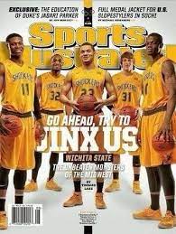 The Regional Cover Of Sports Illustrated Featuring The Wichita State Shockers February 2014 Wichita State Sports Illustrated Covers Wichita State University
