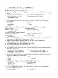 Contoh Soal Pkn Kelas 7 Semester 1 Kurikulum 2013 Rismax