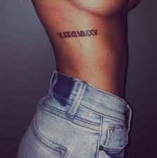 Because most of these tattoos will be very linear, they fit in most places and can be made to fill in other spots. 35 Trendy Tattoo Ideas Family Roman Numerals Roman Numeral Tattoos Rib Tattoo Tattoos