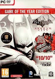 Source arkham city is a section in gotham city that is located in the center of the arkham district. Amazon Com Batman Arkham City Goty Pc Game Of The Year Goty Edition Video Games