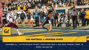 The arizona state sun devils is a football team that currently represents arizona state university. Cal Set For Matchup At Arizona State University Of California Golden Bears Athletics