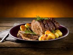 Arroz, patatas, champiñones, setas, verduras. Receta De Redondo De Ternera Al Horno Con Cerveza Postre Dulce