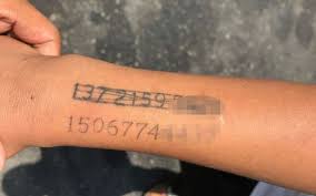 As far as roman numeral tattoos go, they sure do look a lot snazzier than natural numbers. Chinese Family Comes Under Fire For Tattooing Phone Number On Mentally Challenged Son S Forearm