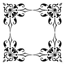 Sketsa bunga anggrek hitam putih. Gambar Bingkai Bunga Hitam Putih Harian Nusantara