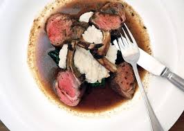 Lamb Chops Spinach And Turnip Puree Recipe Bon Appetit Pureed Food Recipes Lamb Chops Lamb Recipes