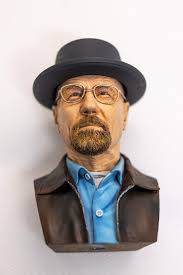 3D printable Walter White aka Heisenberg (Bryan Cranston) from Breaking Bad  • made with Phrozen Mighty 8k・Cults