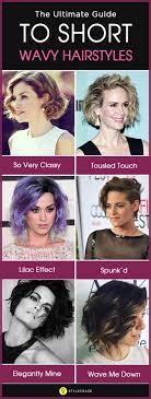 The Ultimate Guide To Short Wavy Hairstyles Short Wavy Hair Hair Styles Cool Hairstyles