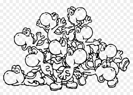 A friendly and brave dinosaur is always ready to help someone in trouble. Baby Yoshi Coloring Pages 11 Printable Coloring Pages Coloring Pages Mario Kart Yoshi Free Transparent Png Clipart Images Download