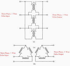 three phase transformer design geometry delta wye