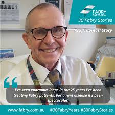 Celebrating 30 Years of Fabry Australia with 30 Fabry Stories