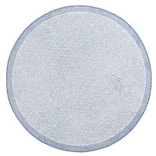 90 x 160 cm ca.100 x 100 cm ca. Rund Teppich Monsaraz Blau Trendcarpet De