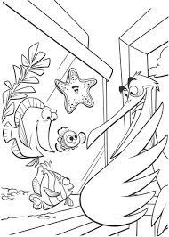 Nemo is the lead character from the 2003 american animated adventure film finding nemo, released by the walt disney pictures and produced by the pixar animation studios. Nigel In Finding Nemo Coloring Page Free Printable Coloring Pages For Kids