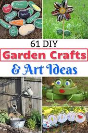 61 Einfache Bastelideen Fur Den Garten Mit Bildern Diy Gartenbau Garten Design Garten