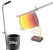 Amazon.com: MMasters 25kg Crucible and Tongs Rack for ...